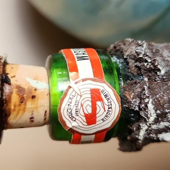 Vintage Rindenschmid hand made tree bark bottle - Picture 9 of 12